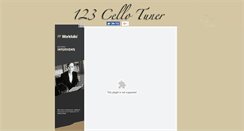 Desktop Screenshot of 123cellotuner.com